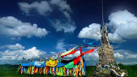 忆登栖霞寺峰 - 李绅 - 唐代 - 诗词配图